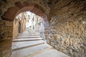 Portals i muralla, les portes del Mont-roig medieval