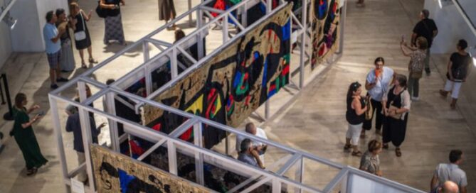 Exposició de tapissos de Joan Miró i Josep Royo