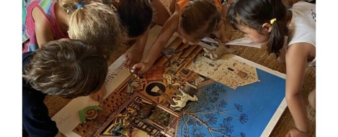Taller familiar en català al Mas Miró