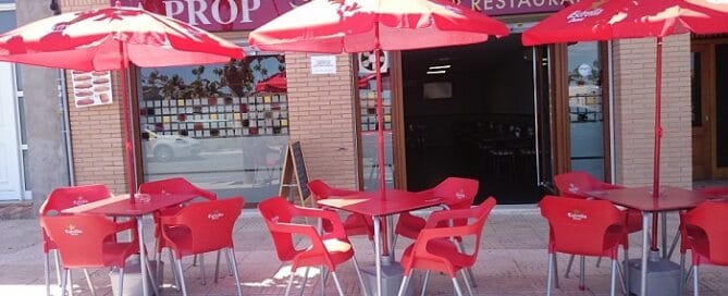 Bar Rest. A Prop