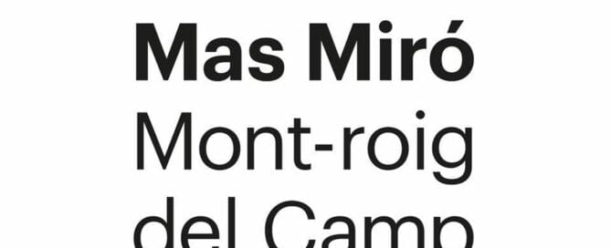 FUNDACIÓ MAS MIRÓ - Imatge 1