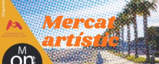Mercat Artístic de Mont-art a la vora del mar