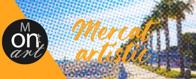 Mercat Artístic de Mont-art a la vora del mar