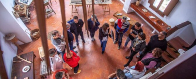Visita guiada al Mas Miró en català