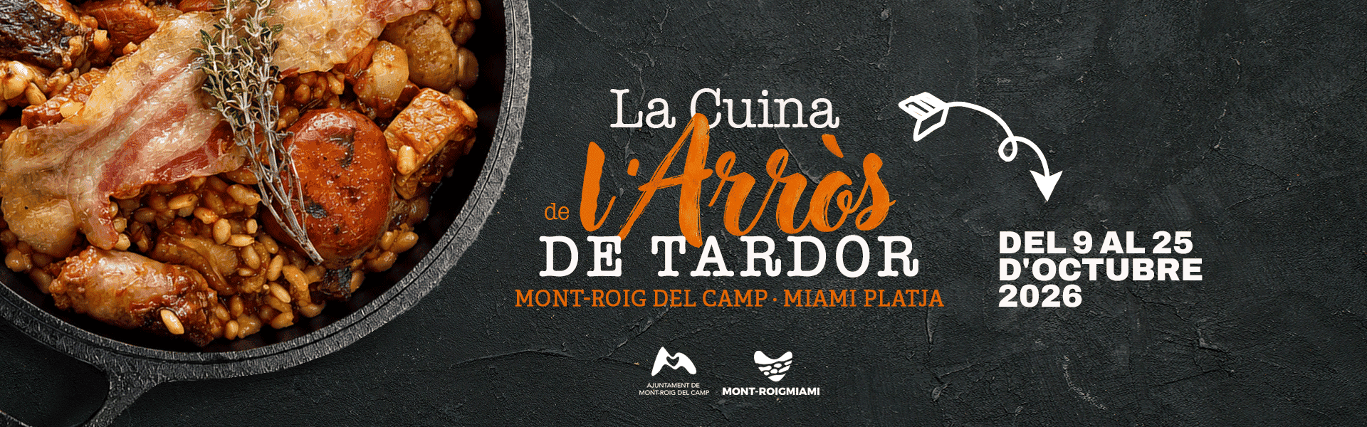 Jornades Gastronòmiques de l’Arròs de Tardor – Banner principal